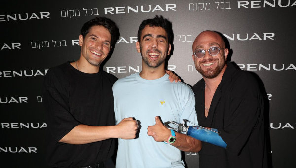ידין גלמן, זיו שילון, אלון קמינר | צילום: אור גפן