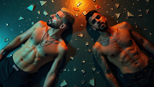 סער ראסטי דוידוב ומאור בוזגלו | צילום: סלבה וידנסקי