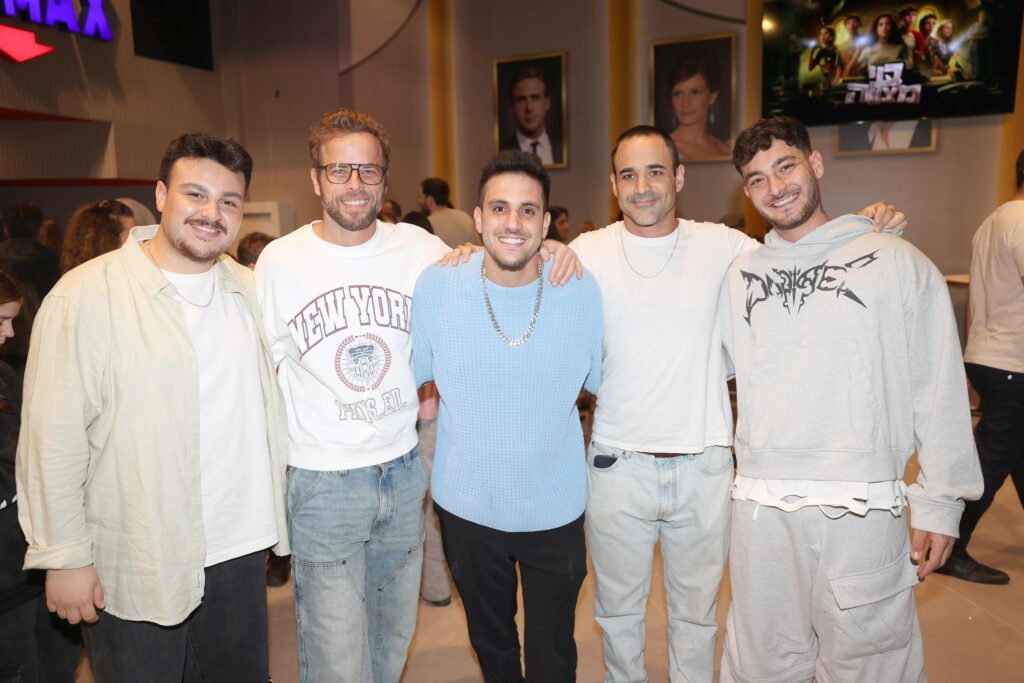 דניאל גבאי, אביתר עוזרי, קווין רובין, עידו ברטל, יואב לוי | צילום: אור גפן