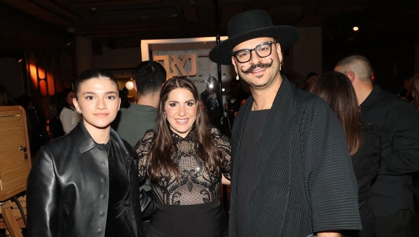 דרור קונטנטו וביתו עם עופרה שמעוני | צילום רפי דלויה