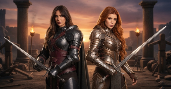 הודיה כהן וגל רובין | צילום ai