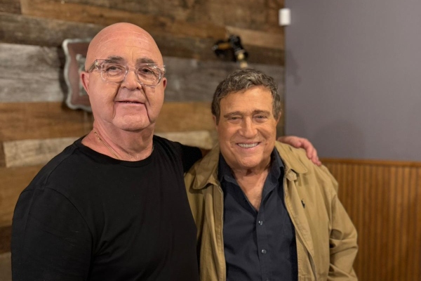 שמוליק נויפלד, יהורם גאון | צילום אילון קראוסהר